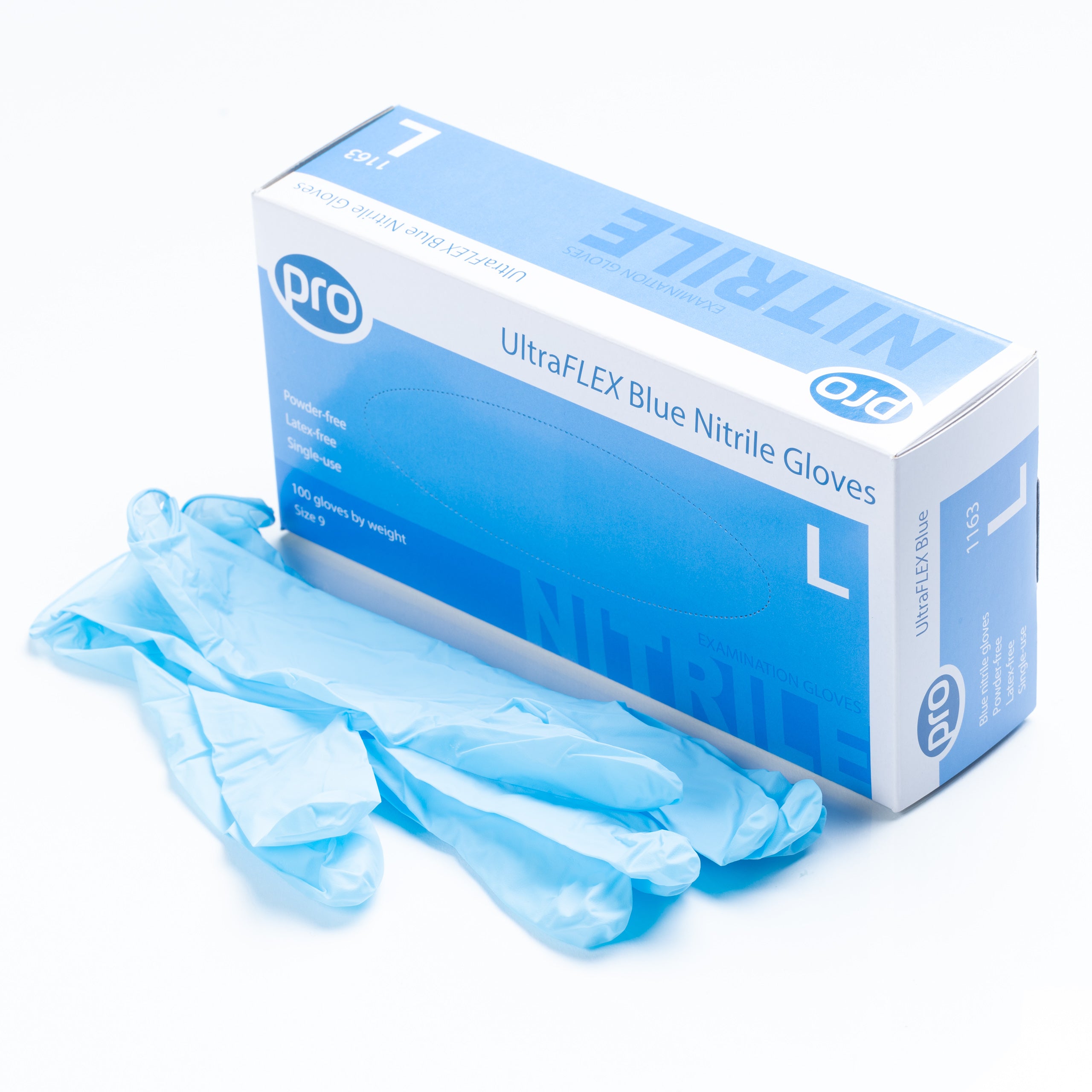 HD Powder Free Nitrile Gloves XL - Strobels Supply